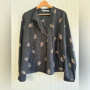 Vince Dandelion Poet Blouse